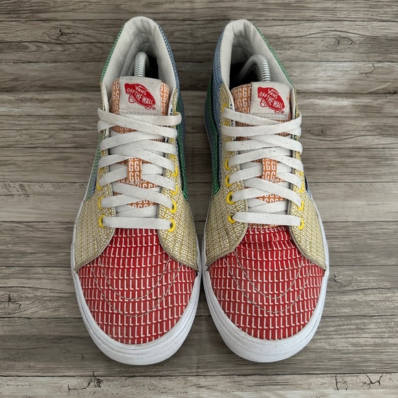 Vans Sk8 Hi Sneakers Mens Pride Month Skateboard Shoe Chukka High Top Size 11 - Picture 3 of 13